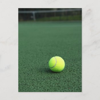 Tennis Ball Postcard by Sport_Gifts at Zazzle