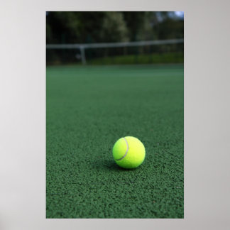 Tennis Ball Poster