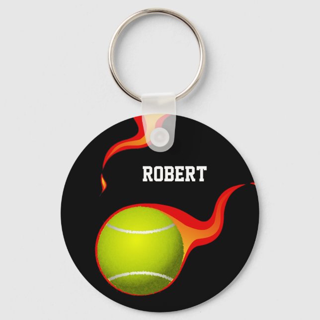 tennis ball products keychain (Front)
