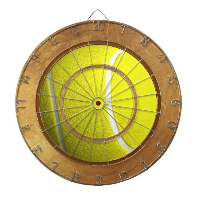 Tennis Ball Regulation Dartboard (Front)