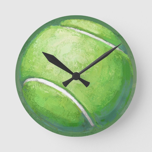 Tennis Ball Round Clock (Front)