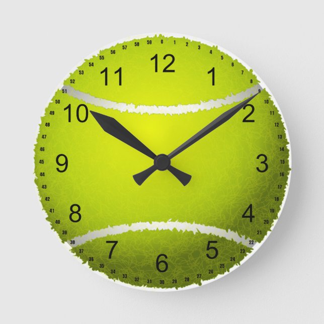 Tennis Ball Round Clock (Front)