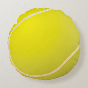 Tennis ball round pillow