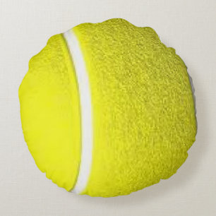 Tennis Ball Round Pillow