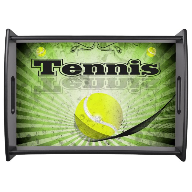 Tennis ball serving tray (Front)