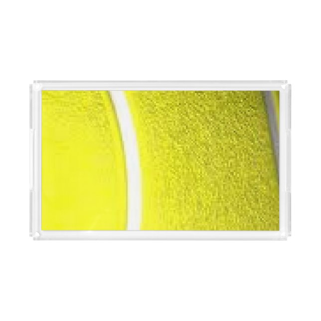 Tennis Ball Sport Acrylic Tray (Front)