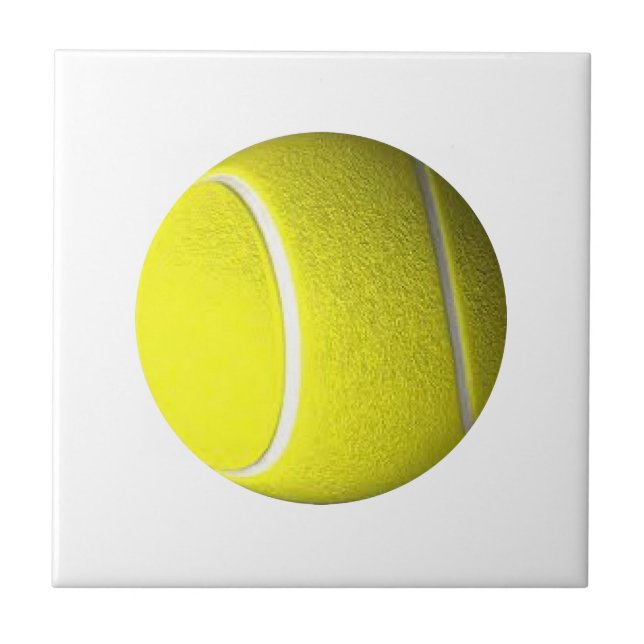 Tennis Ball Sport Ceramic Tile (Front)