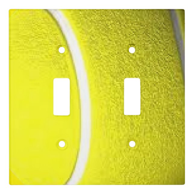 Tennis Ball Sport Light Switch Cover (Front)