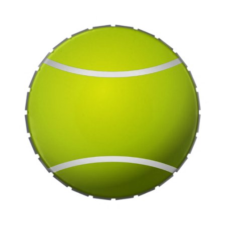 Tennis Ball Sport Peace Love Party Destiny Digital Candy Tin