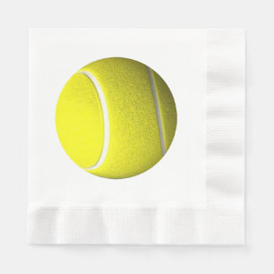 Tennis Ball Sport Theme Paper Napkins