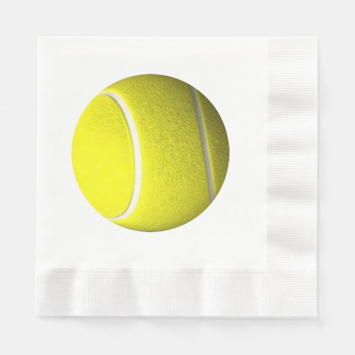 Tennis Ball Sport Theme Paper Napkins