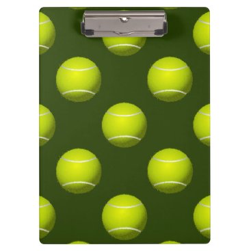 Tennis Ball Sports Clipboard