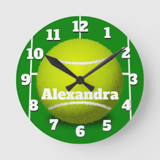 Tennis Ball Sports Clock