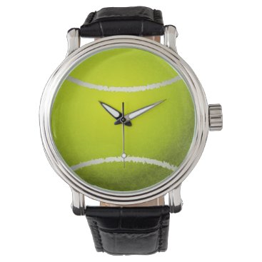 tennis ball sports design watch
