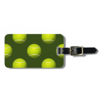 Tennis Ball Sports Luggage Tag