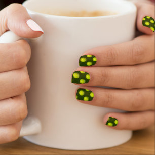 Tennis Ball Sports Minx Nail Wraps