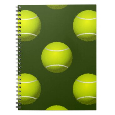 Tennis Ball Sports Notebook