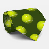Tennis Ball Sports Tie (Rolled)