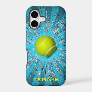 Tennis Ball Starburst Design iPhone Casemate 17 Case