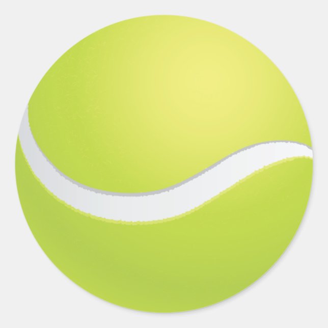 Tennis Ball Sticker (Front)
