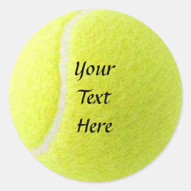 Tennis Ball Sticker (Front)