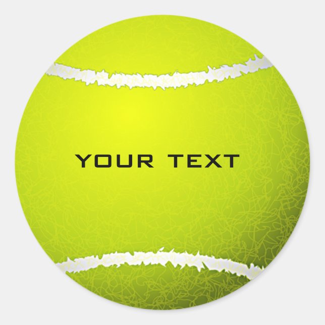 Tennis Ball Sticker (Front)