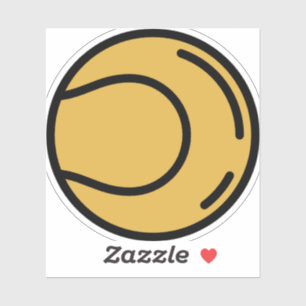 tennis-ball sticker