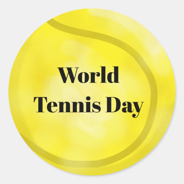 Tennis Ball Stickers to Customize (Front)