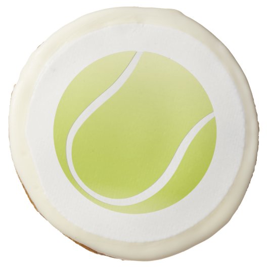 Tennis Ball Sugar Cookie (Front)