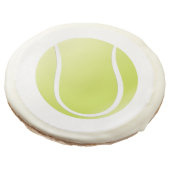 Tennis Ball Sugar Cookie (Angled)