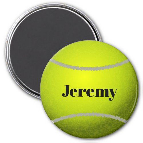 Tennis Ball template Magnet