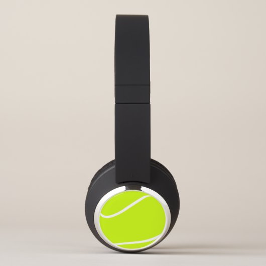 Tennis Ball Tennis Player/Coach Wireless Bluetooth Headphones (Left)