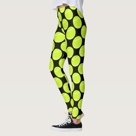 Tennis Ball Tennis Player Compression Pants