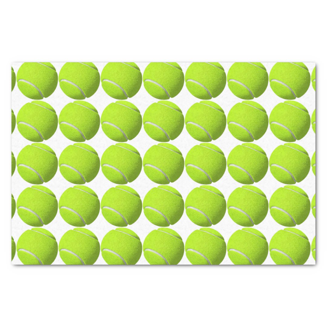 Tennis Ball Tissue Paper | Zazzle