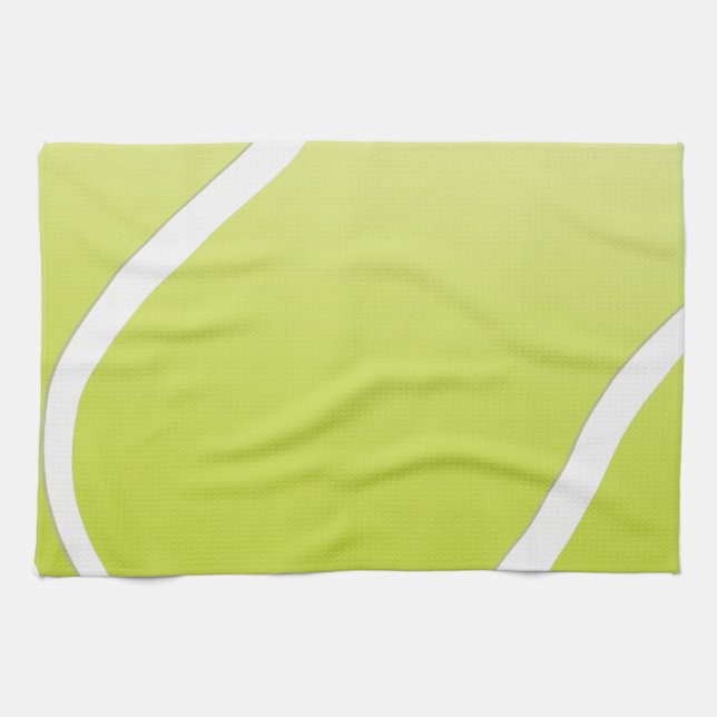 tennis ball towel (Horizontal)