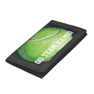 Tennis Ball Tri-fold Wallet