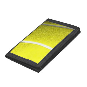 Tennis Ball Trifold Wallet