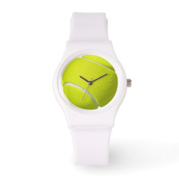 Tennis Ball Watch by ImGEEE at Zazzle