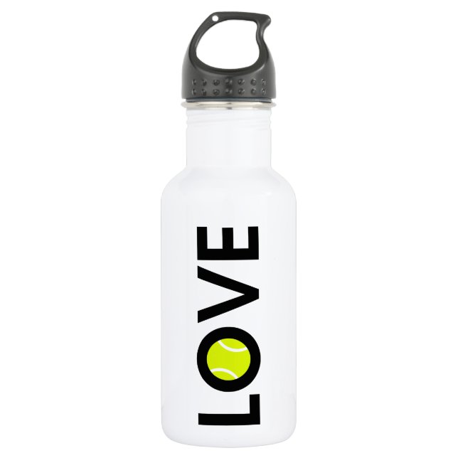 Tennis Ball Water Bottle (Front)