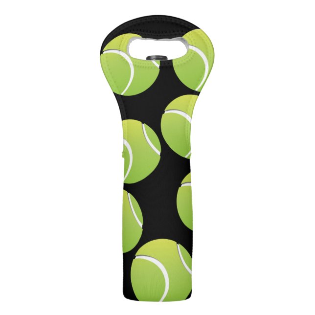 Tennis Ball Wine Tote (Front)