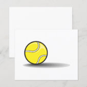 tennis ball with shadow (Front/Back)