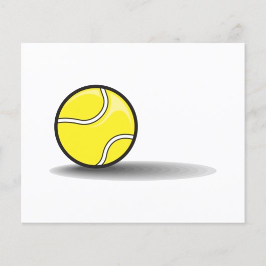tennis ball with shadow (Front)