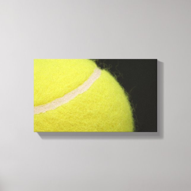 Tennis Ball Wrapped Canvas Print (Front)