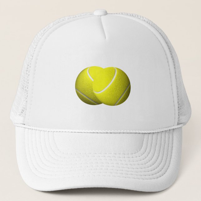 Tennis Balls Baseball / Trucker Style Cap (Front)