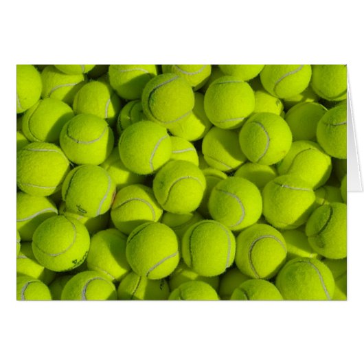 Tennis Balls Cards (Front Horizontal)
