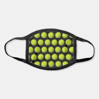 Tennis Balls Customizable Background Face Mask