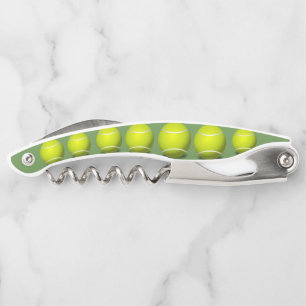 Tennis Balls Design Corkscrew