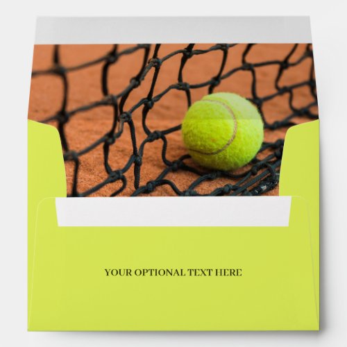 Tennis Balls Envelope