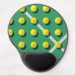 Tennis balls gel mouse pad<br><div class="desc">Image of tennis balls</div>