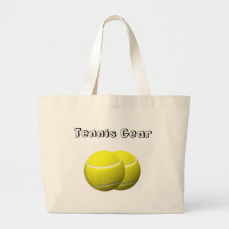 Tennis Balls Large Tote Bag